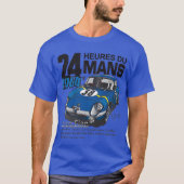 24H-T-Shirt von Le Mans 1964, Blue T-Shirt (Vorderseite)