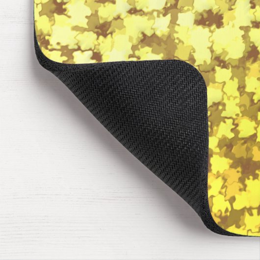 24k Gold Leaf Camouflage Mousepad (Ecke)
