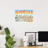 24X16 SoCal Poster (Heimbüro)
