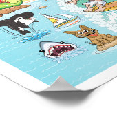 24X16 SoCal Sunset Poster (Ecke)