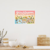 24X16 SoCal Sunset Poster (Küche)