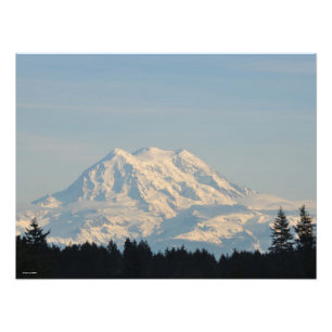 24X18 der Mount Rainier Fotodruck