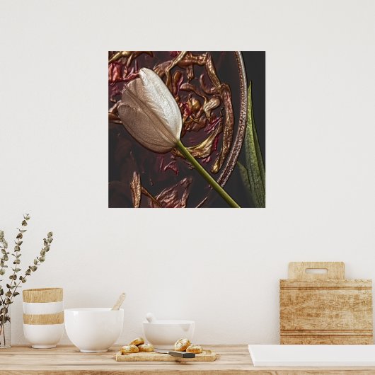 24x24 Poster (Küche)