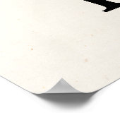 24x24 Quadratplakate Personalisiertes Plakatpapier Poster (Ecke)