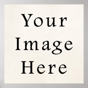 24x24 Quadratplakate Personalisiertes Plakatpapier Poster