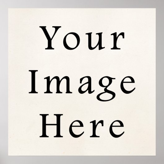 24x24 Quadratplakate Personalisiertes Plakatpapier Poster (Vorne)