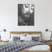 # 24x32 # White Frame# Lienzo Leinwanddruck (Insitu (Schlafzimmer))