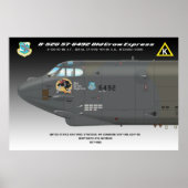 24x36 B-52G "Old Crow Express" Poster (Vorne)