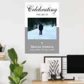 24x36 Begräbnisplakat Poster (Heimbüro)