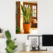 24x36 Entryway-Schlange-Pflanze Poster (Heimbüro)