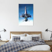 24x36 HORNET F/A-18C Leinwanddruck (Insitu (Schlafzimmer))