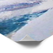 24x36 Poster of Seascape, Strand, Ozeanmalerei (Ecke)