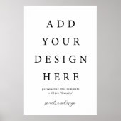 24x36" Vertikal/Portrait-Poster-Zeichen Poster (Vorne)