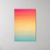 24x36 Zoll Modern Rainbow Sky Red Yellow Blue Leinwanddruck (Vorderseite)