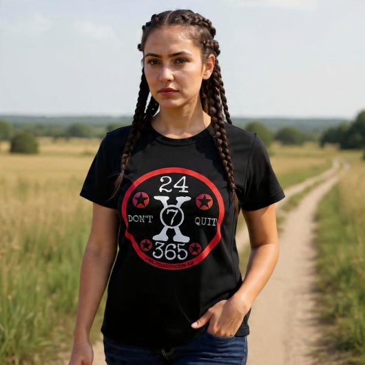 24x7X365 Beenden Sie nicht T-Shirt
