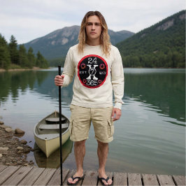 24x7X365 Beenden Sie nicht Tri-Blend Shirt