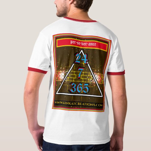 24X7X365 Server T-Shirt (Rückseite)