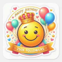 250.000 Follower-Geburtstag