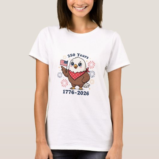 250 America Eagle T-Shirt (Vorderseite)