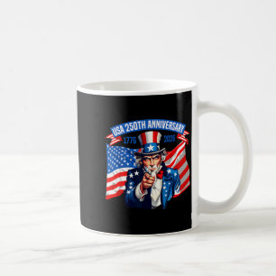 250 America Jahre der Freiheit 2026 250. Geburtsta Kaffeetasse