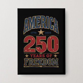 250. America Liberty 1776 Freiheit patriotischer S Button