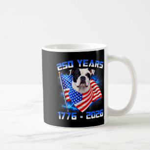 250 Amerika Jahre 1776 2026 American Bulldog Hund Kaffeetasse