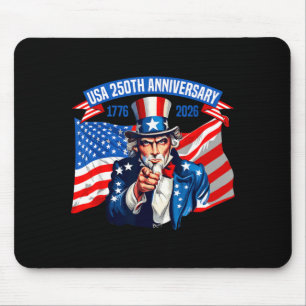 250 Amerika Jahre Freiheit 2026 250. Geburtstag Mousepad