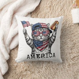 250. Amerika Liberty Free Patriotische Streifen Ka Kissen
