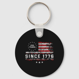 250. Amerika USA 250 Jahre Geburtstag 4. Juli Schlüsselanhänger