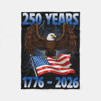 250 amerikanische Jahre 1776 2026 250. Geburtstag  Fleecedecke
