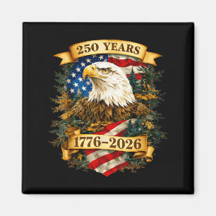 250 amerikanische Jahre 1776 2026 250. Geburtstag  Magnet