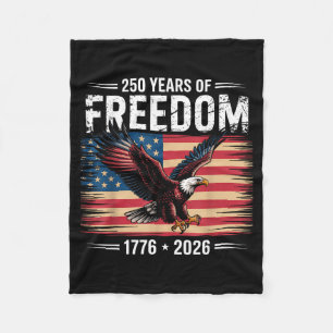250. amerikanischer Jahrestag 2026 Jahre der Freih Fleecedecke