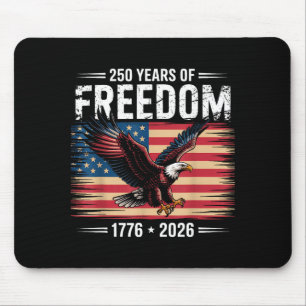 250. Amerikanischer Jahrestag 2026 Jahre der Freih Mousepad