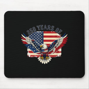 250. amerikanischer Jahrestag Unabhängigkeit 250 J Mousepad