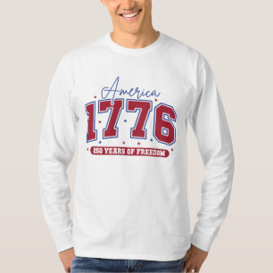 250. amerikanischer Unabhängigkeitstag 1776–2026 P T-Shirt