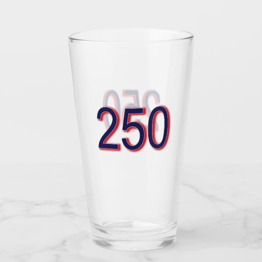 250 Anniversary Glas (Rückseite)