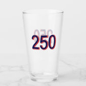 250 Anniversary Glas (Vorderseite)