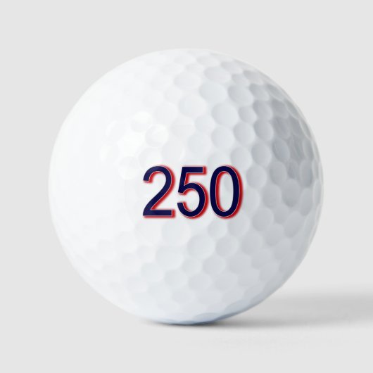 250 Anniversary Golfball (Vorderseite)