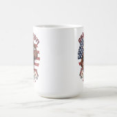 250 Baby! American Patriotic Eagle Flex 1776-2026 Kaffeetasse (Mittel)