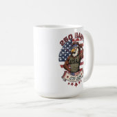 250 Baby! American Patriotic Eagle Flex 1776-2026 Kaffeetasse (VorderseiteRechts)