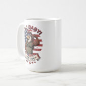 250 Baby! American Patriotic Eagle Flex 1776-2026 Kaffeetasse (Vorderseite Links)