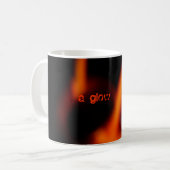 250, ein Glühen Kaffeetasse (Vorderseite Links)