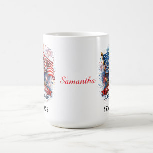 250. Feier zum US-Unabhängigkeitstag 1776 - 2026 Kaffeetasse