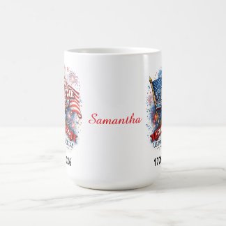 250. Feier zum US-Unabhängigkeitstag 1776 - 2026 Kaffeetasse