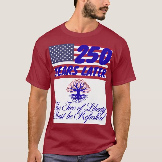 250 Freiheitsbaum T-Shirt (Vorderseite)