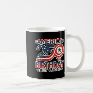 250. Geburtstag 4. Juli 1776-2026 USA Jubiläum Kaffeetasse