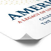 250. Geburtstag der USA Poster (Ecke)