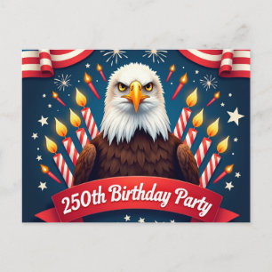 250. Geburtstag Einladungspostkarte
