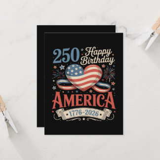 250. Geburtstag USA 250 Jahre Einladung