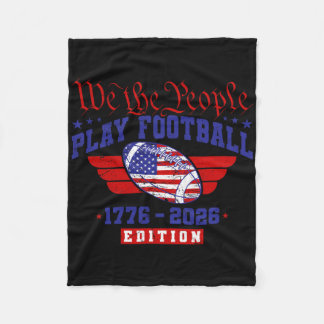 250. Geburtstag USA 250 Jahre Footll Fleecedecke